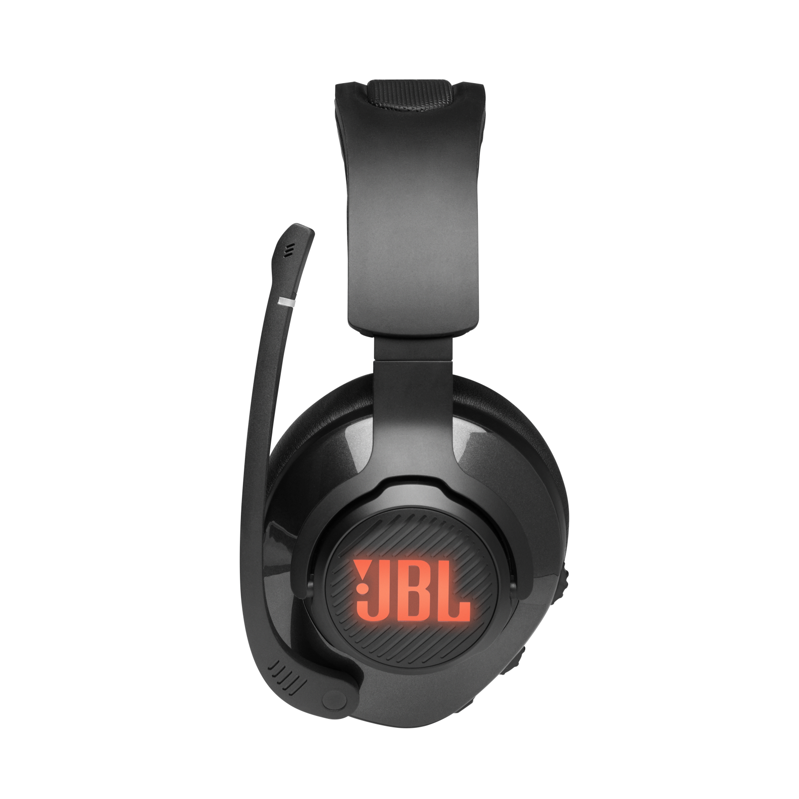 JBL Quantum 400 - Black - USB over-ear PC gaming headset with game-chat dial - Detailshot 6
